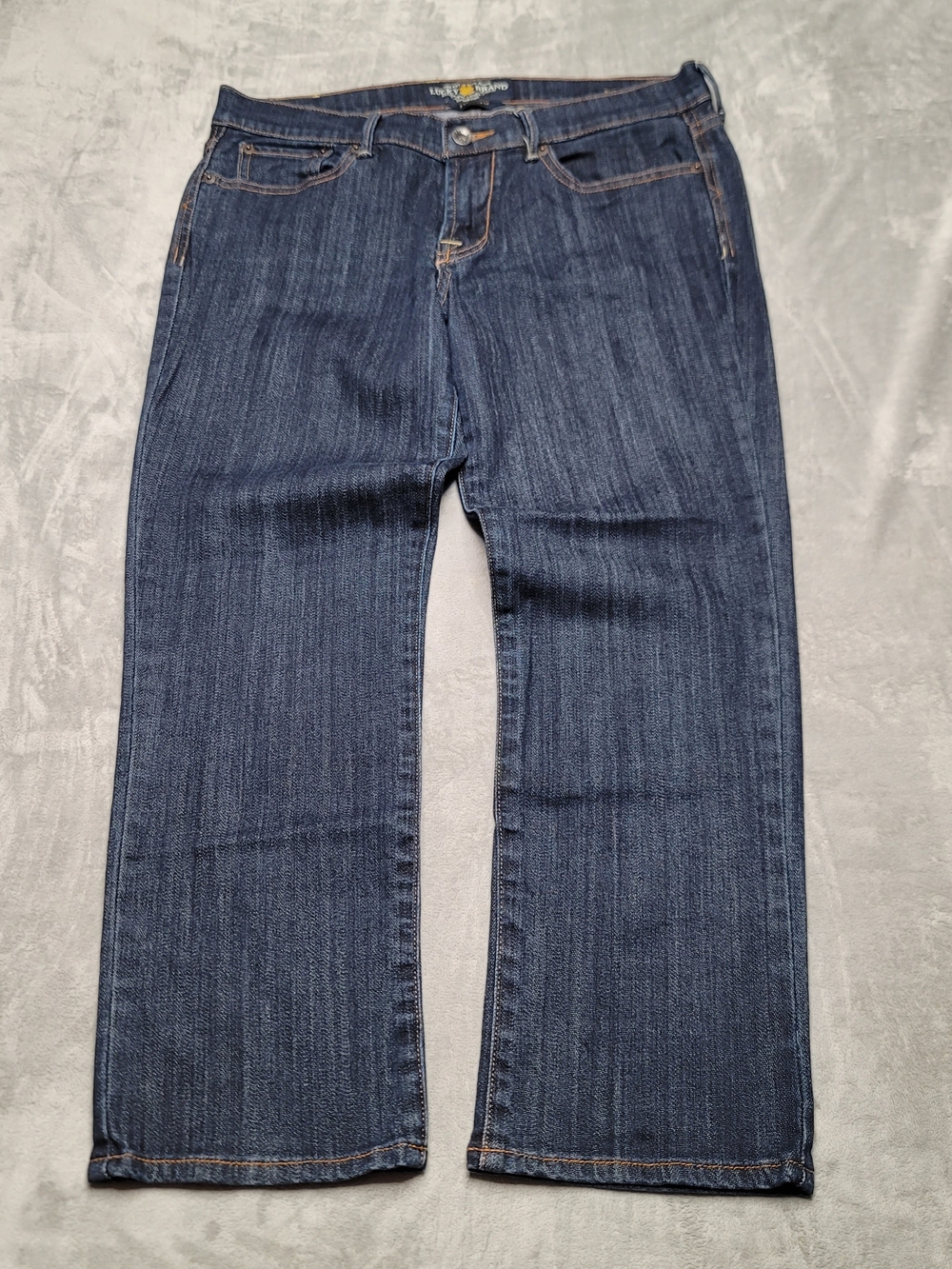 Lucky Brand Women's Dark Wash Denim Jeans Size 10/30 Too Tough To Die Classic